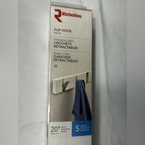 RICHELIEU Modern Hook Rack 2        For $30